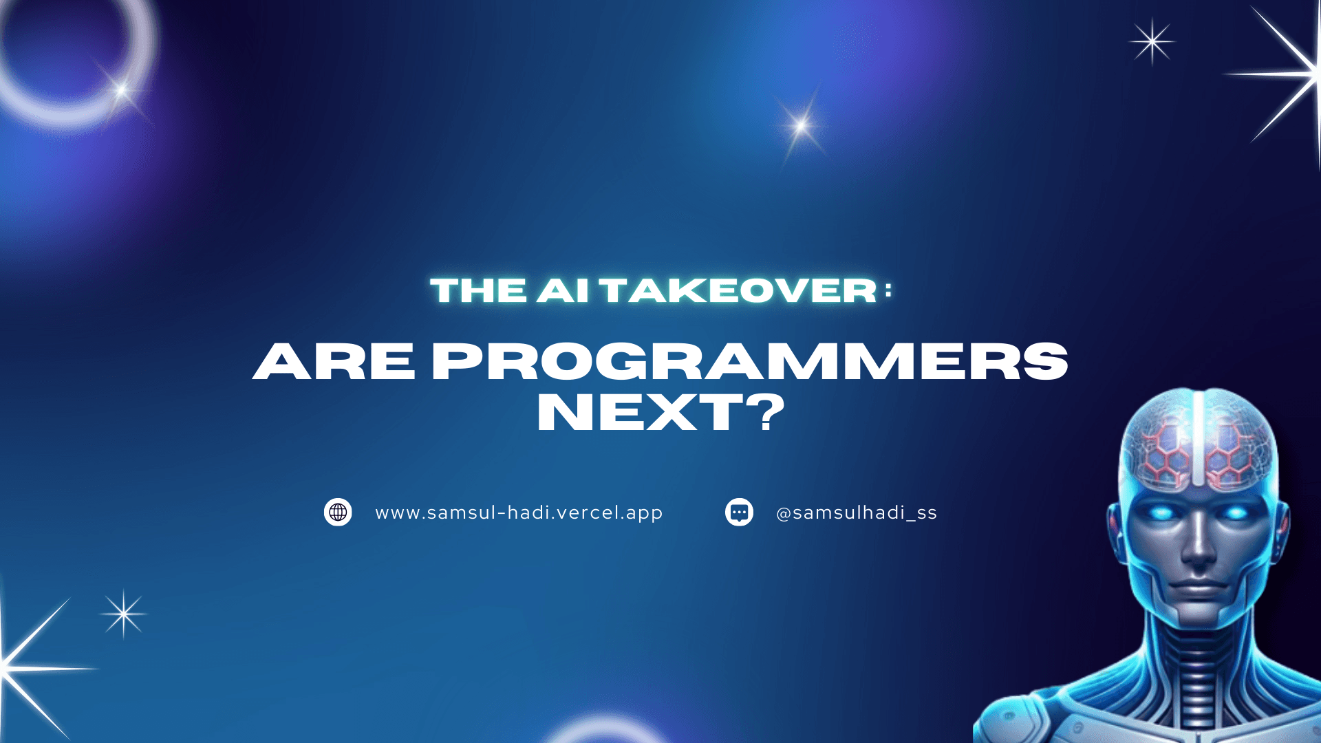 The AI Disruption: Is It the End of Programmers as We Know It?