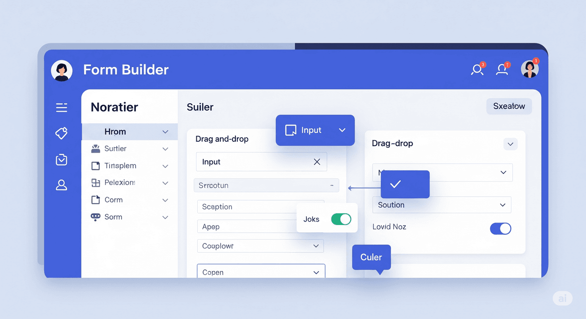 Custom Drag-and-Drop Form Builder