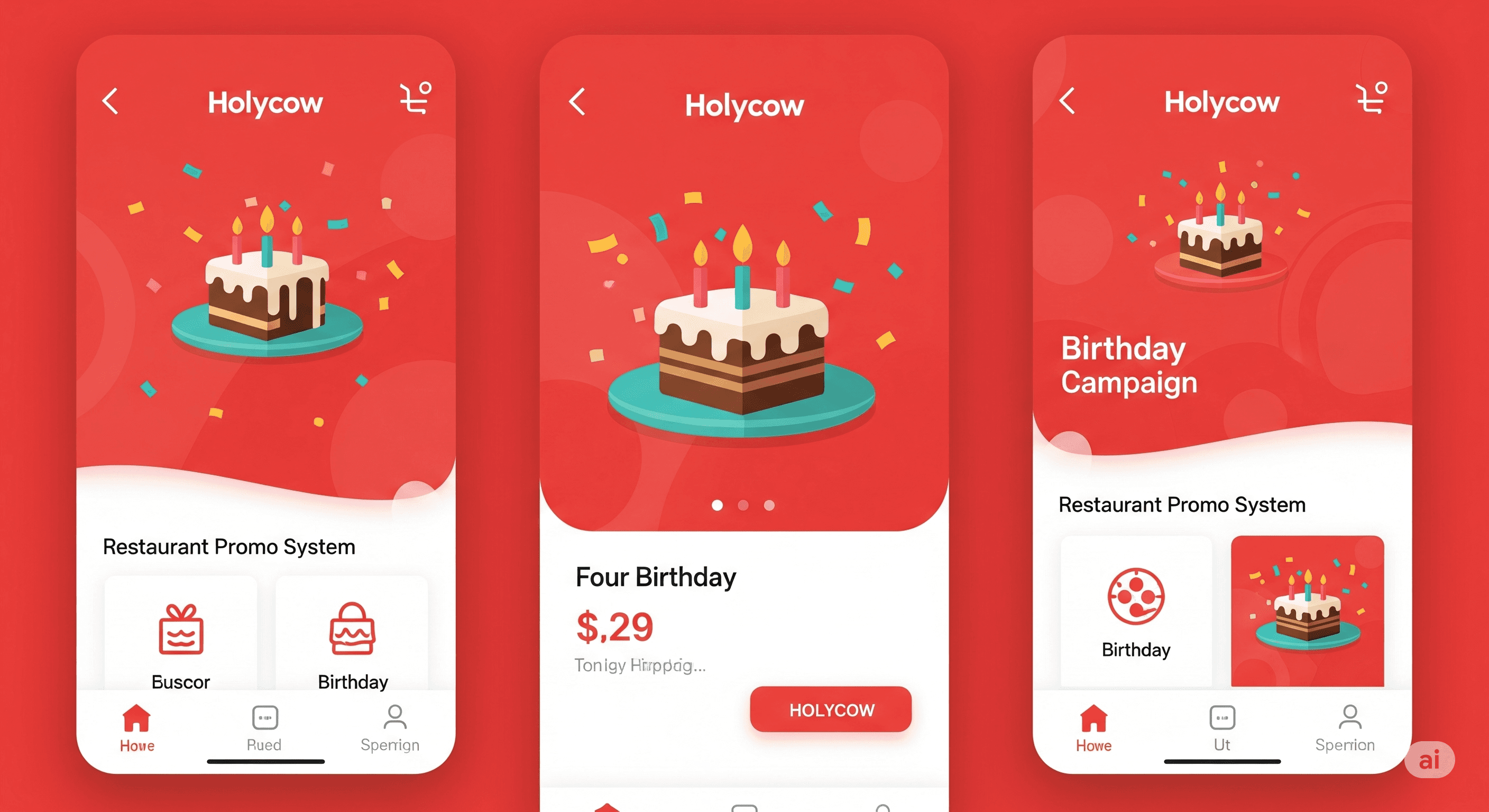 Landing Page Company Birthday