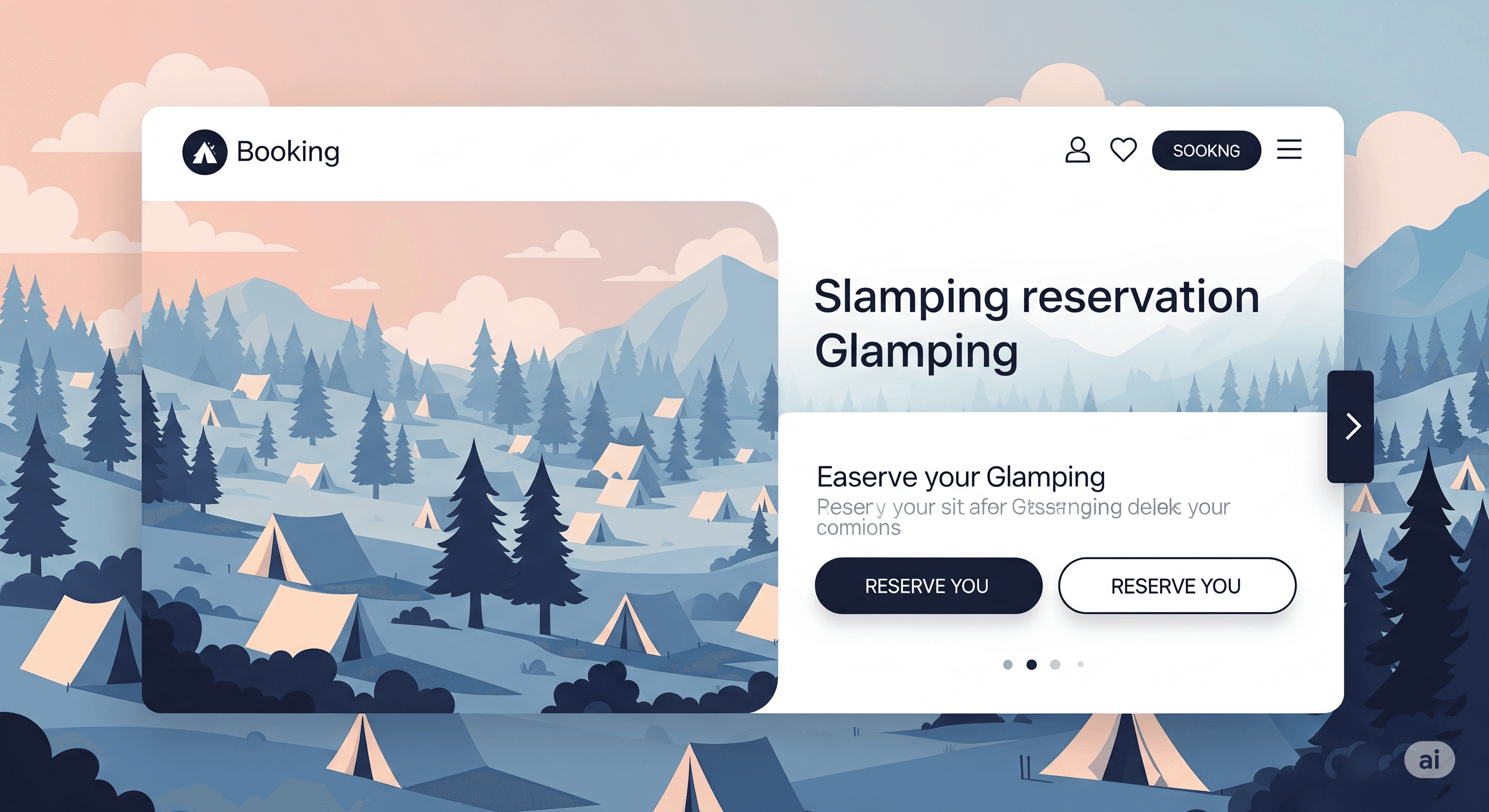 Glamping Booking System